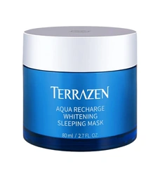 Ночная маска с отбеливающим эффектом Terrazen Aqua Recharge Whitening Sleeping Mask, 80 мл