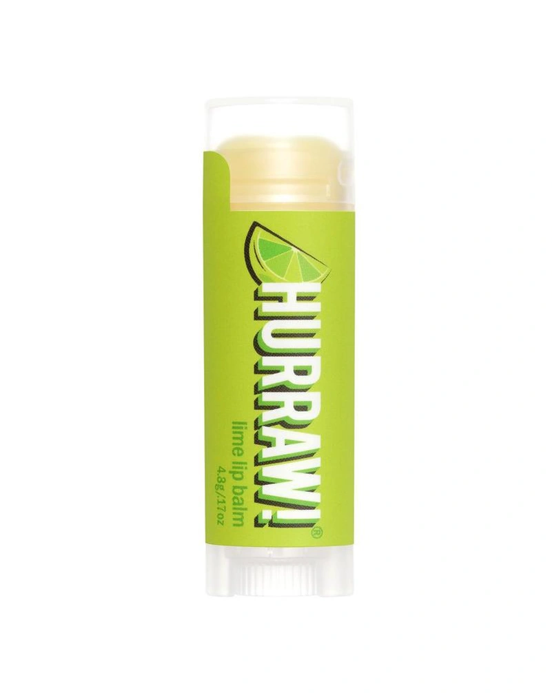 HURRAW! LIME LIP BALM - БАЛЬЗАМ ДЛЯ ГУБ "ЛАЙМ", 4,8Г