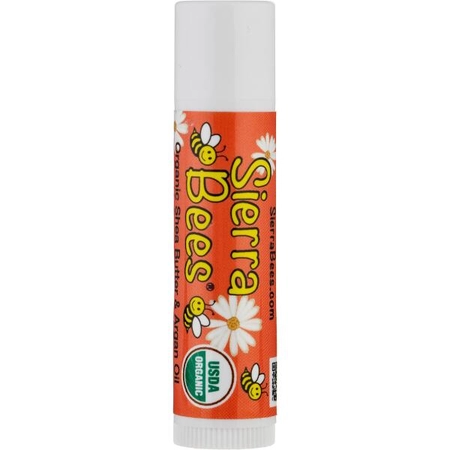 SIERRA BEES Lip Balm - Бальзам для губ органічний "Масло ши й олія аргани",4.25 г.