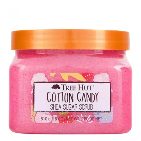 TREE HUT Cotton Candy Sugar Scrub - Скраб для тіла з ароматом цукрової вати, 510 г.