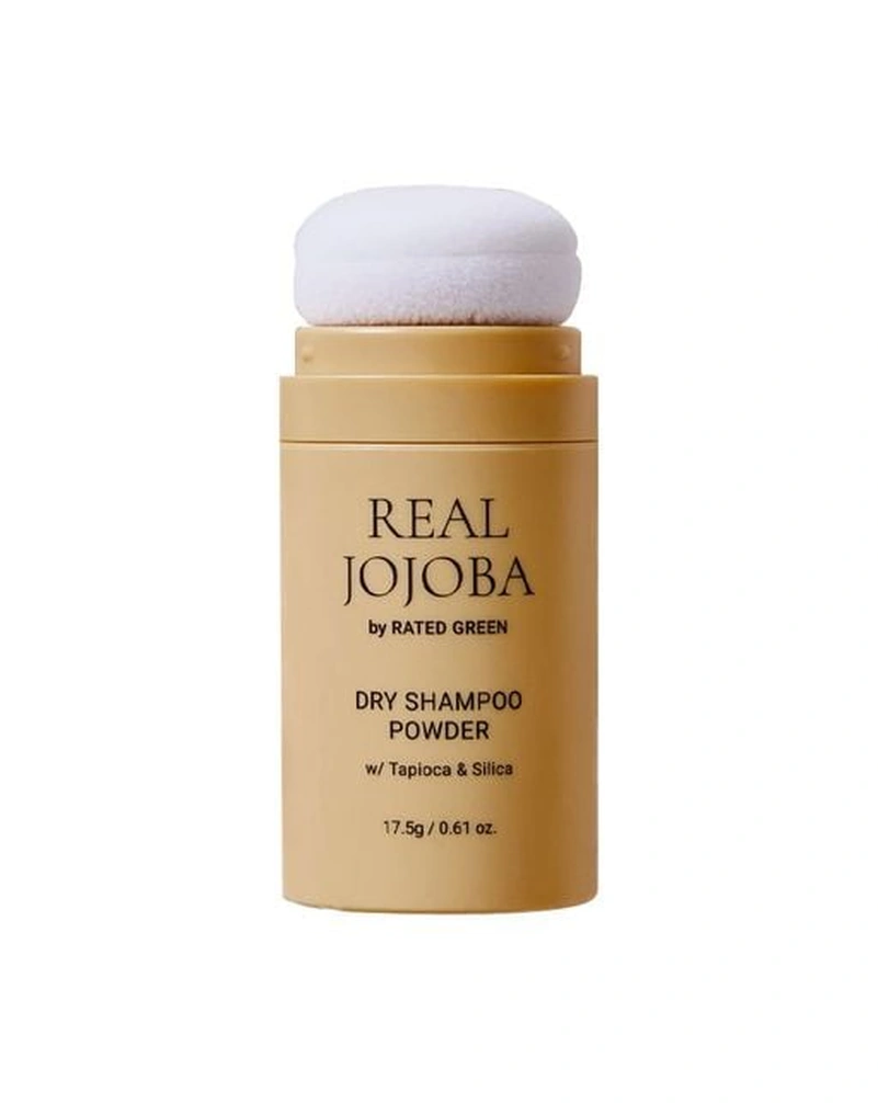 Сухий шампунь-пудра rated green real jojoba dry shampoo powder, 17.5 г