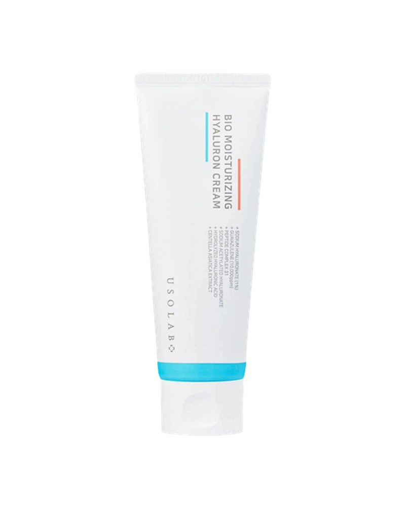 Интенсивный увлажняющий, успокаивающий и омолаживающий крем usolab bio moisturizing hyaluron cream, 100 мл