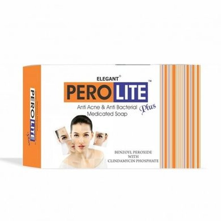 PEROLITE PLUS ANTI ACNE & ANTI BACTERIAL MEDICATED SOAP - Мило від акне ПЕРОЛАЙТ ПЛЮС