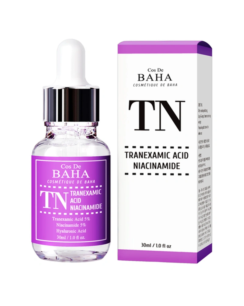 COS DE BAHA TRANEXAMIC ACID NIACINAMIDE SERUM - СИРОВАТКА З ТРАНЕКСАМОВОЮ КИСЛОТОЮ ТА НІАЦИНАМІДОМ, 30МЛ