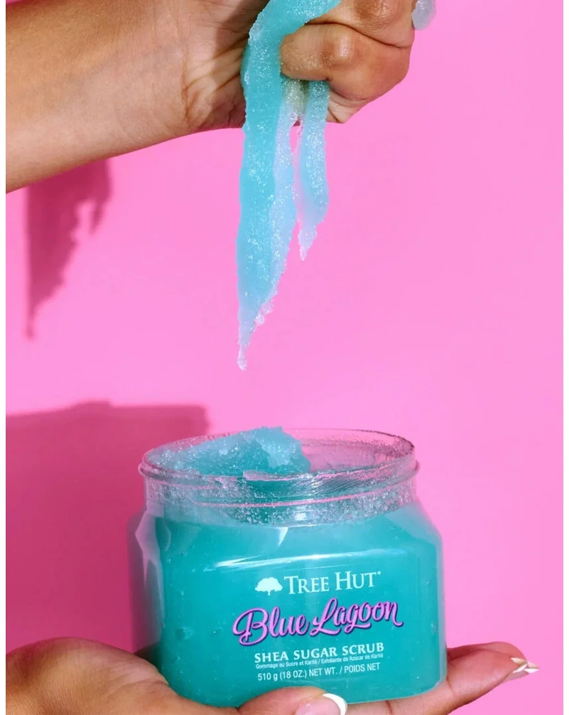 TREE HUT BLUE LAGOON SUGAR SCRUB - Скраб для тіла, 510 gr