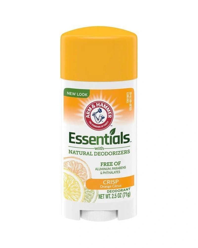 ARM & HAMMER ESSENTIALS NATURAL DEODORANT - ДЕЗОДОРАНТ ДЛЯ ЖІНОК І ЧОЛОВІКІВ ( Цитрус ), 70Г