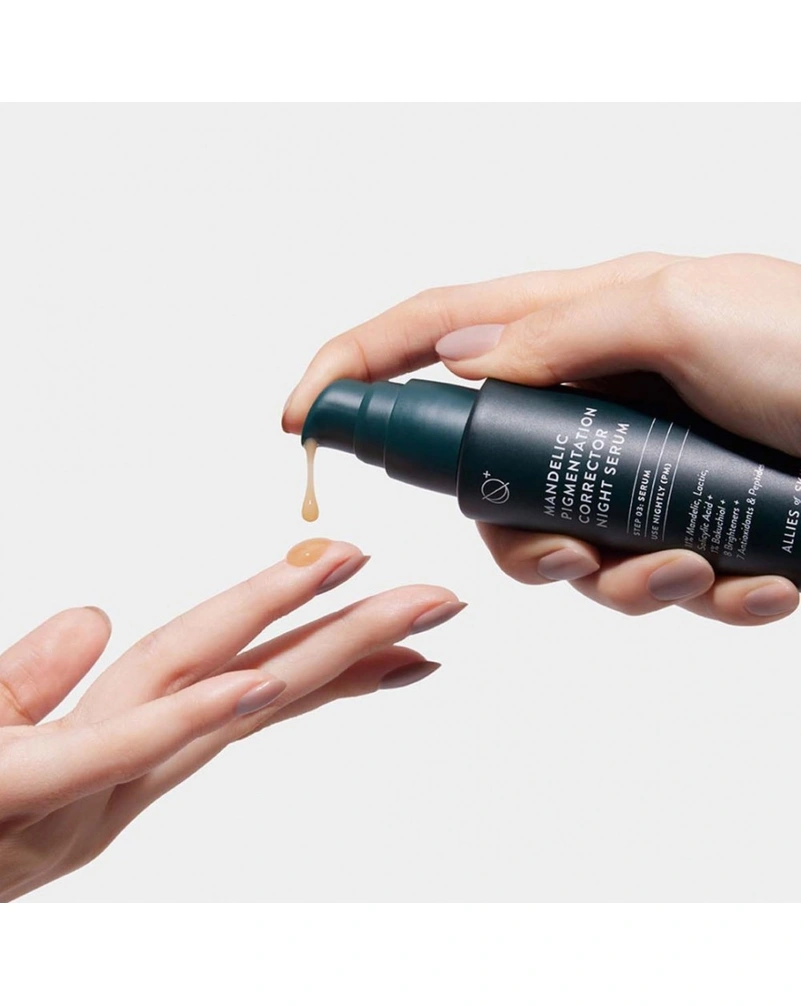 Нічна сироватка для обличчя Allies Of Skin Mandelic Pigmentation Corrector Night Serum, 30 мл