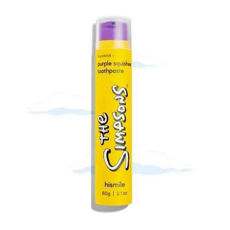 Зубная паста для мягкого отбеливания Hismile The Simpsons Purple Squishee Toothpaste, 60 г