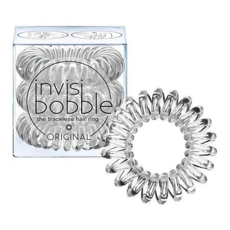 INVISIBOBBLE ORIGINAL Crystal Clear - Резинка-браслет для волосся (прозора),3 шт.