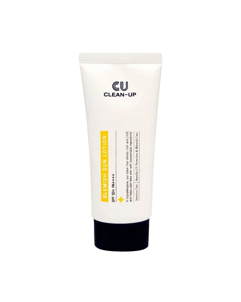 CU SKIN Clean Up Blemish Sun Lotion SPF 50+ PA++++ -Легкий сонцезахисний лосьйон SPF 50+ PA ++++, 60 мл.