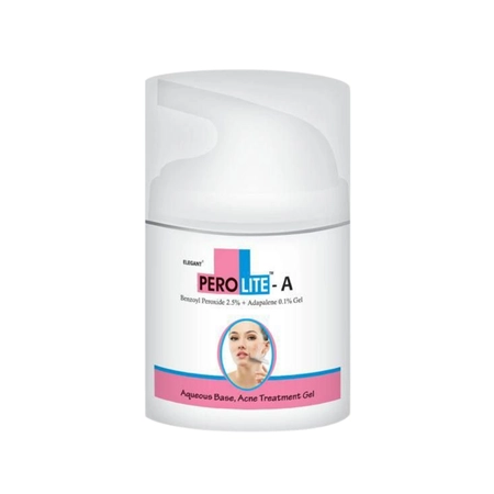 Гель от акне с пероксидом бензоил и адапаленом Perolite A Gel Adapalene 0.1% + Benzoyl Peroxide 2.5%, 30 г
