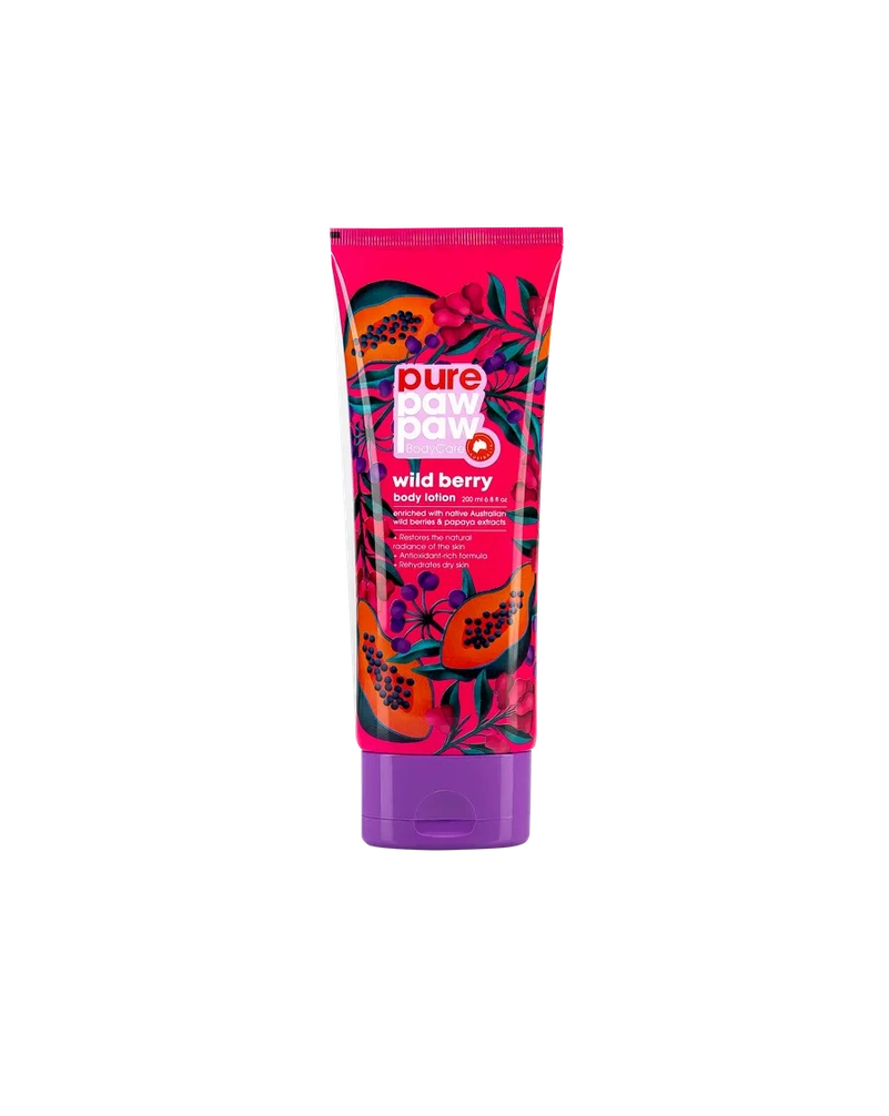 Лосьон для тела Pure Paw Paw Body Care Wild Berry Lotion, 200 мл