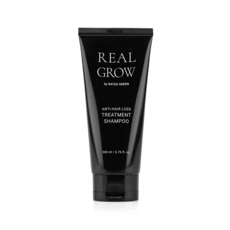 RATED GREEN REAL GROW ANTI HAIR LOSS TREATMENT SHAMPOO - ШАМПУНЬ ПРОТИВ ВЫПАДЕНИЯ ВОЛОС, 200МЛ