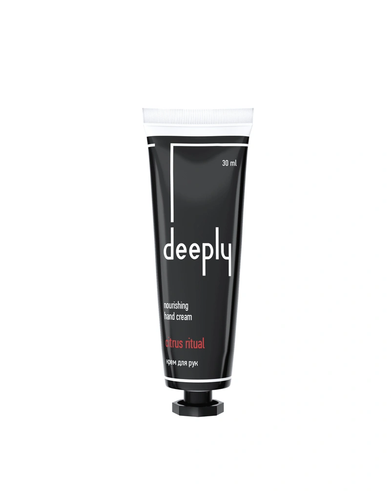 Крем для рук deeply citrus ritual nourishing hand cream, 30 мл