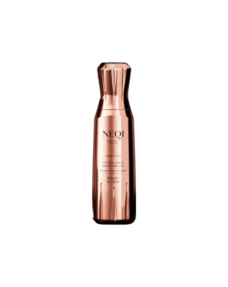 Спрей для блиску та глибокого зволоження з термозахистом neqi diamond glass ultimate styling spray, 180 мл