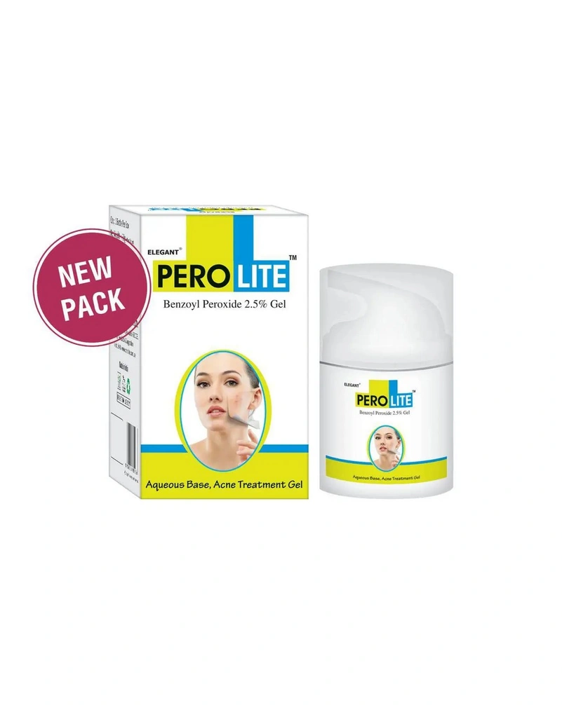 PEROLITE GEL 2,5% BENZOYL PEROXIDE - ГЕЛЬ ВІД АКНЕ НА ОСНОВІ БЕНЗОЇЛ ПЕРОКСИДУ 2,5%, 30 ГРАМ