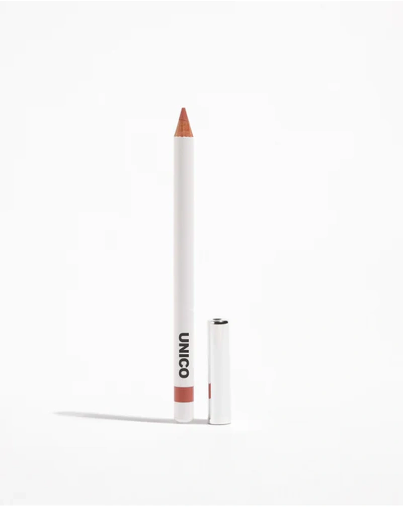 Карандаш для губ unico lip pencil with peptides naked