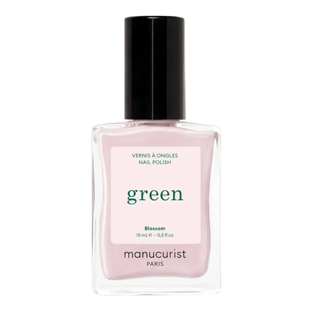Лак для нігтів з ніжним пудрово-рожевим відтінком Manucurist Green™ Blossom, 15 мл