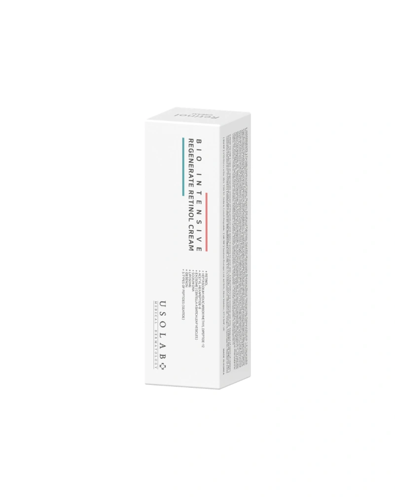 Інтенсивний регенеруючий крем з ретинолом usolab bio intensive regenerate retinol cream, 30 мл