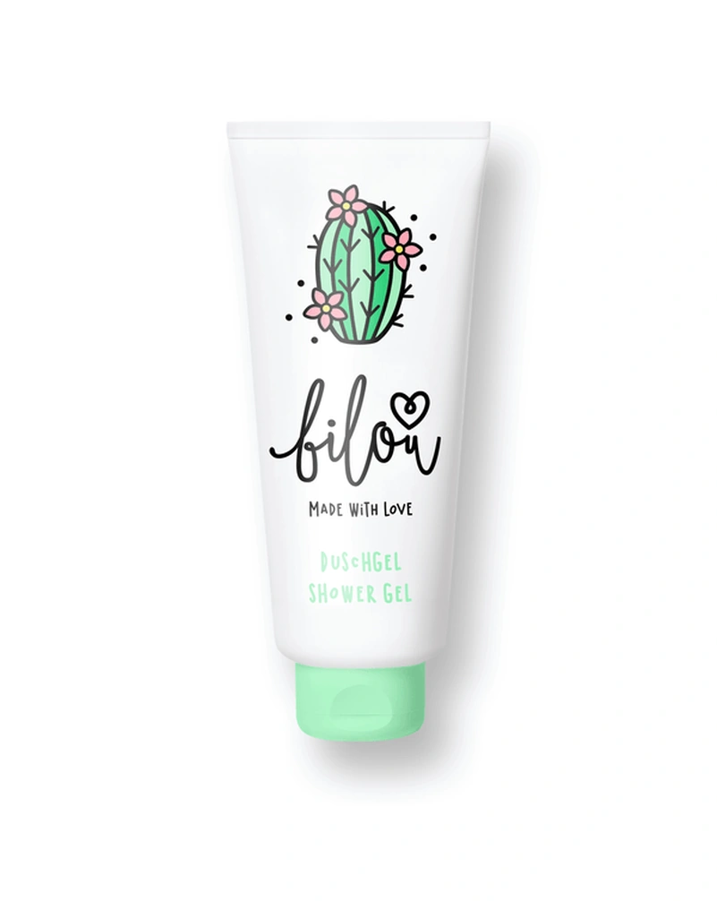 BILOU Shower Gel "Bloomy Cactus" - Гель для душу "Фруктовий аромат кактусу",200 мл.