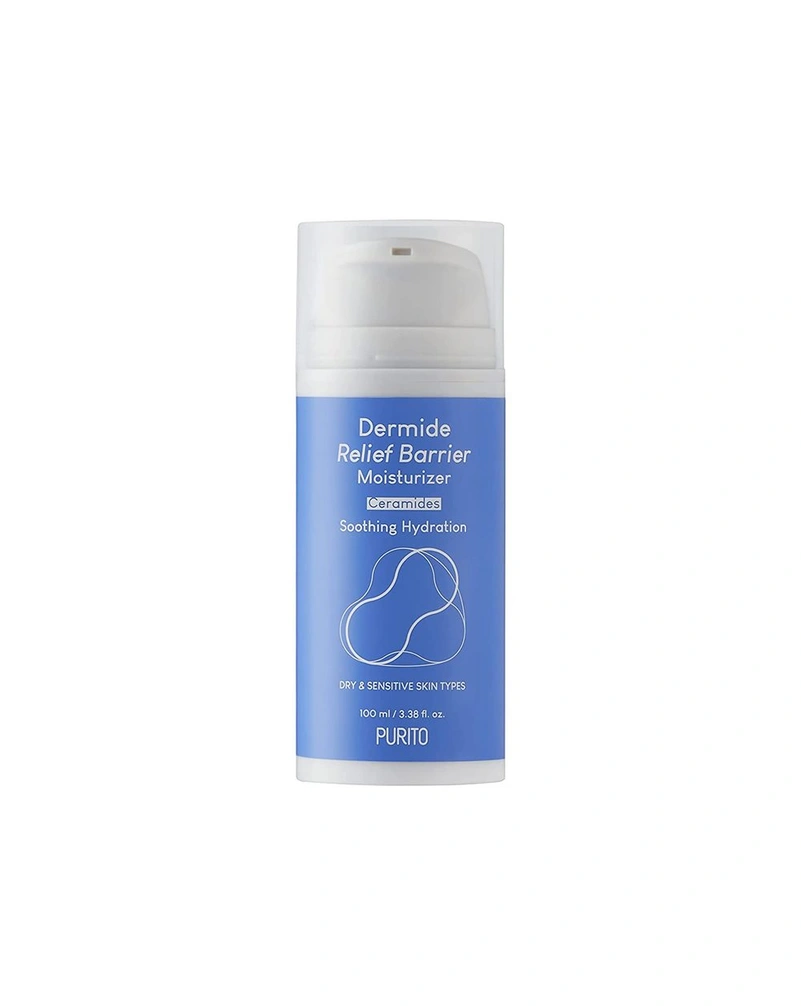 Зволожуючий бар'єрний крем purito dermide relief barrier moisturizer, 100 мл