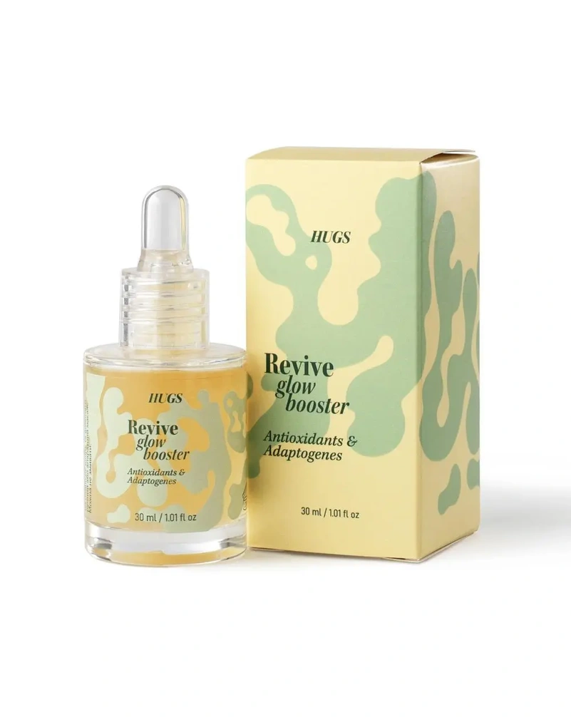Антиоксидантная сыворотка с витамином c hugs revive glow booster, 30 мл
