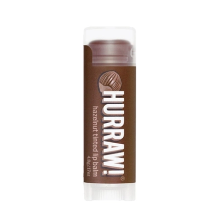 HURRAW! HAZELNUT TINTED LIP BALM - БАЛЬЗАМ ДЛЯ ГУБ "ЛІСОВИЙ ГОРІХ", 4,8Г