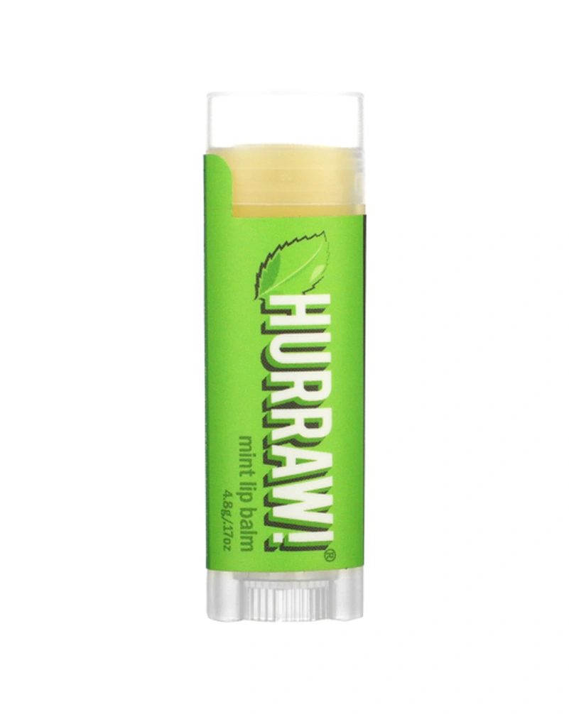 Hurraw! Mint Lip Balm - Бальзам для губ (м'ята),4,8г