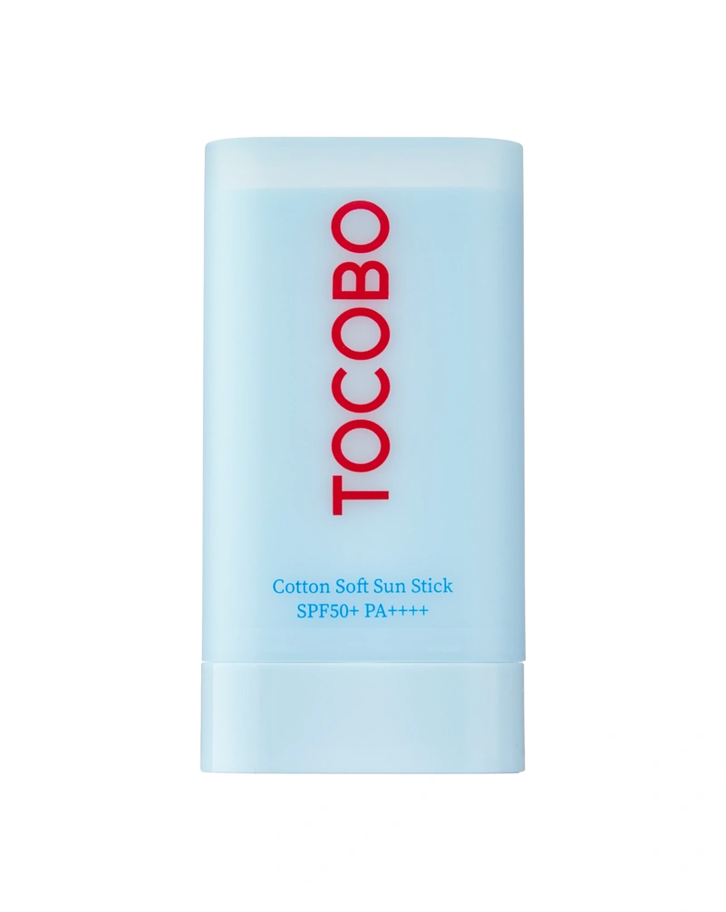 Сонцезахисний стік для обличчя tocobo cotton soft sun stick spf50+ pa++++, 19 г