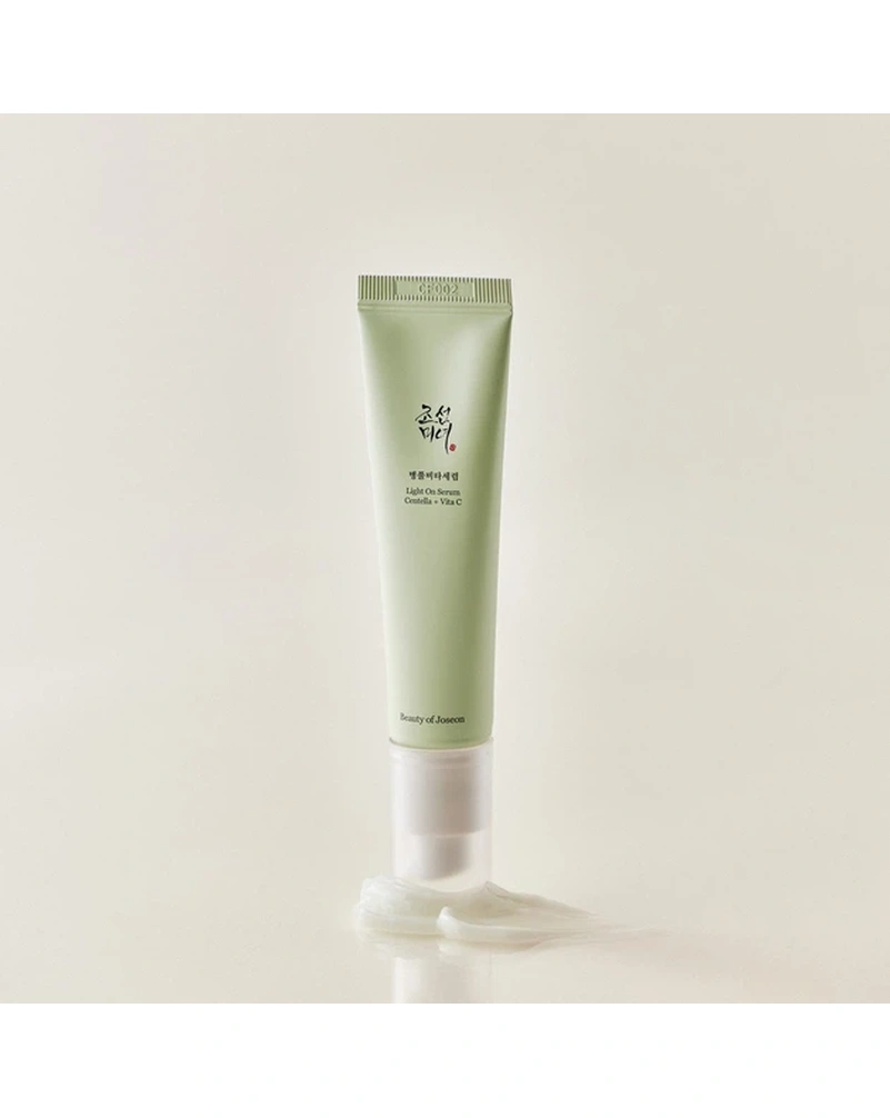 Осветительная сыворотка для лица с витамином с и азиатской центеллой beauty of joseon light on serum centella + vita c, 10 m