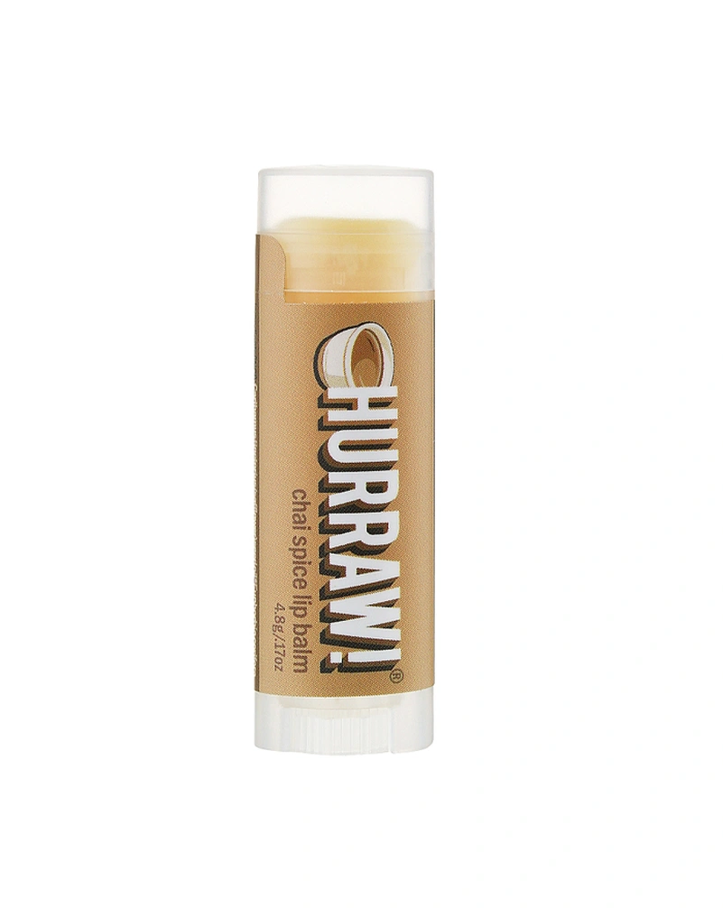 HURRAW! CHAI SPICE LIP BALM - БАЛЬЗАМ ДЛЯ ГУБ "ЧАЙНІ СПЕЦІЇ", 4,8Г