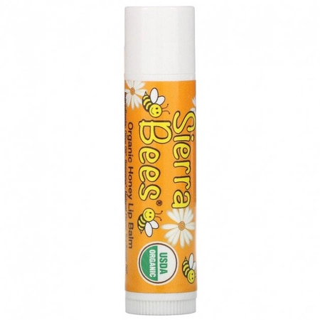 SIERRA BEES Lip Balm - Бальзам для губ органічний "Мед",4.25 г.