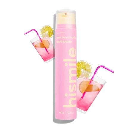 Зубная паста со вкусом розового лимонада Hismile Pink Lemonade Toothpaste, 60 г