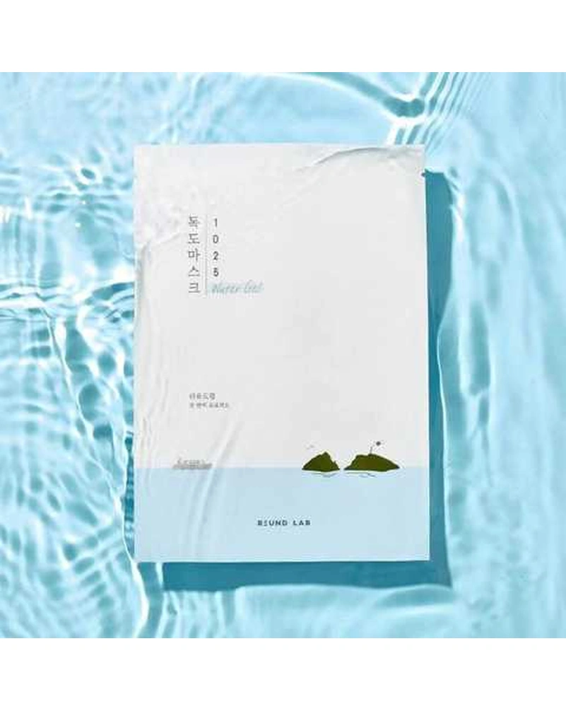 ROUND LAB 1025 DOKDO WATER GEL MASK SHEET - ЗВОЛОЖУЮЧА ТКАНИННА МАСКА