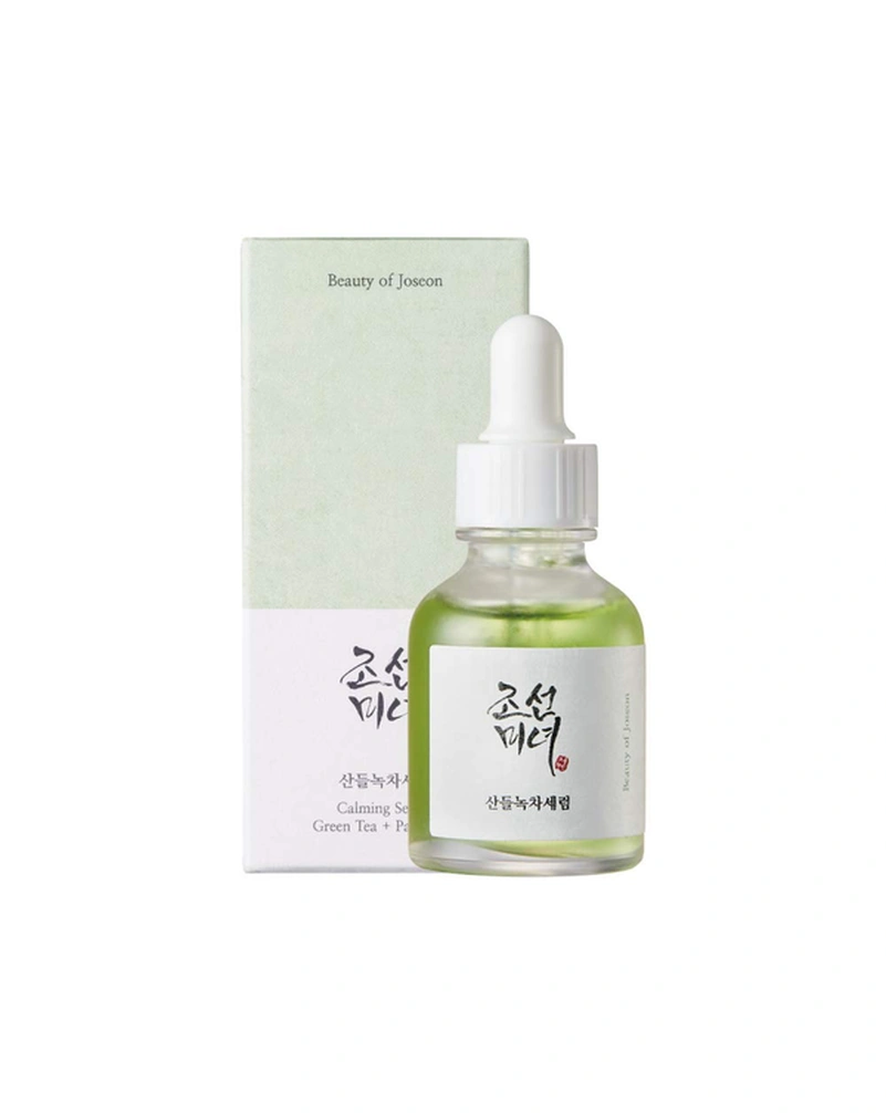 BEAUTY OF JOSEON Calming Serum: Green Tea+Panthenol - Заспокійливий серум на основі гідролату зеленого чаю, 30мл.