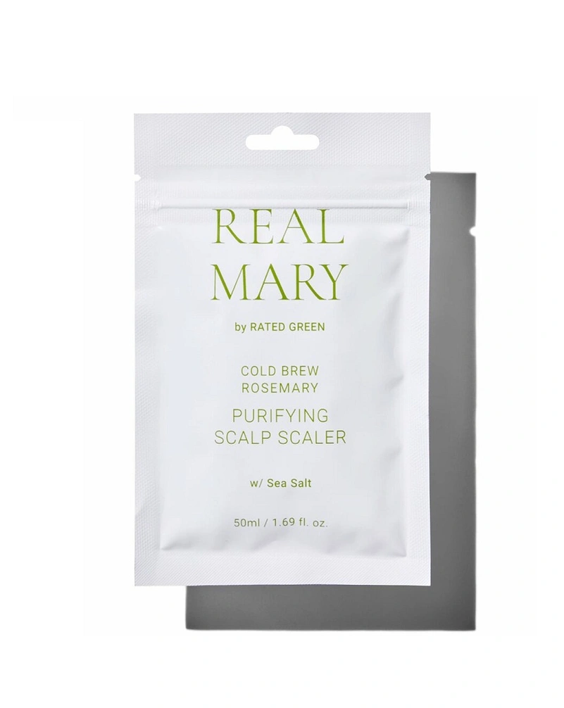 RATED GREEN REAL MARY COLD BREWED ROSEMARY PURIFYNG SCALP SCALER - МАСКА ДЛЯ ВОЛОССЯ З МОРСЬКОЮ СІЛЛЮ, 50 МЛ