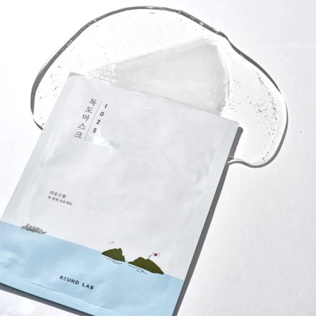 Round Lab 1025 Dokdo Water Gel Mask Sheet - Зволожуюча тканинна маска