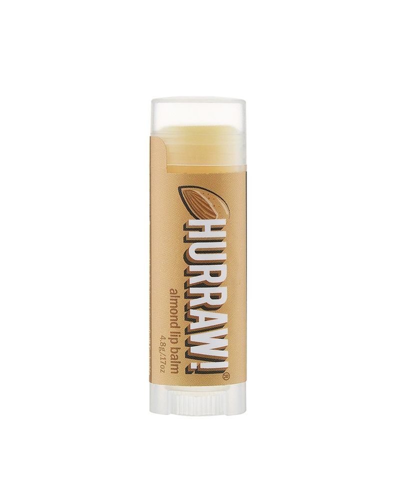 HURRAW! ALMOND LIP BALM - БАЛЬЗАМ ДЛЯ ГУБ "МИНДАЛЬ", 4,8Г