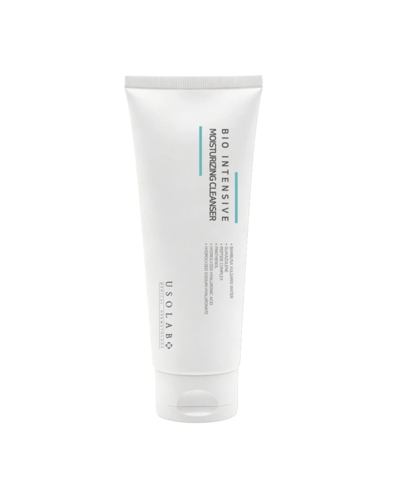 Гель для вмивання зневодненої та чутливої шкіри usolab bio intensive moisturizing cleanser, 120 мл