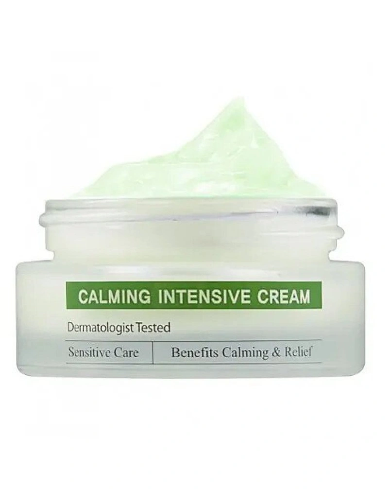 Интенсивный заспойливий крем с витамином к для увлажнения cuskin clean-up calming intensiv cream, 30 мл