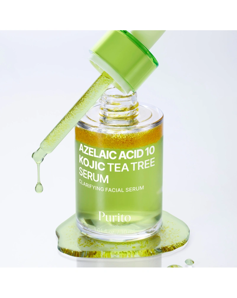 Сироватка з азелаїновою кислотою та чайним деревом Purito Seoul Azelaic Acid 10 Kojic Tea Tree Serum, 30 мл