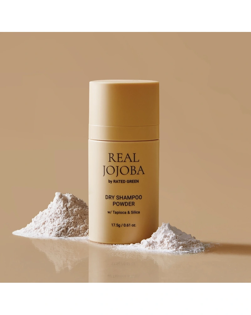 Сухий шампунь-пудра Rated Green Real Jojoba Dry Shampoo Powder, 17.5 г
