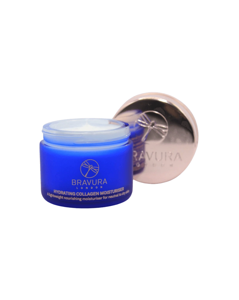 BRAVURA LONDON COLLAGEN MOISTURISING CREAM - ЗВОЛОЖУЮЧИЙ ТА ПОЖИВНИЙ КРЕМ, 50 МЛ