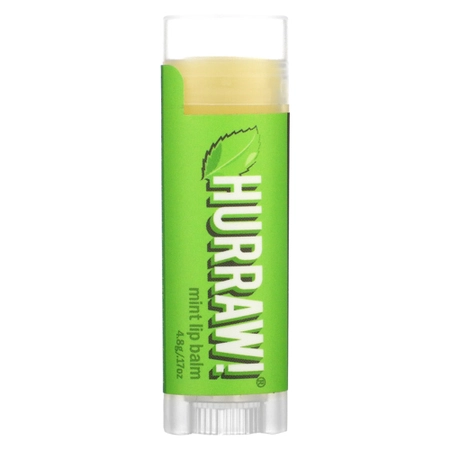 Hurraw! Mint Lip Balm - Бальзам для губ (м'ята),4,8г