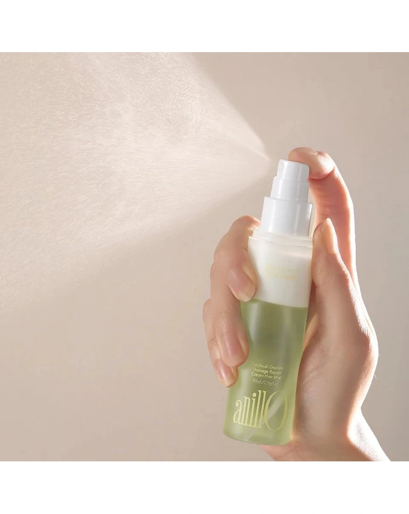 Восстанавливающий крем-спрей для очень поврежденных волос ANILLO Patchouli Garden Damage Repair Cream Hair Mist, 70 мл