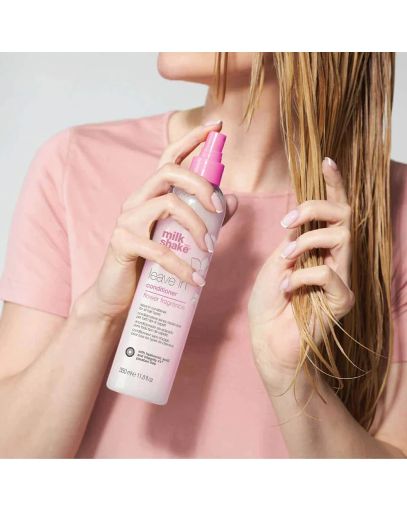 Незмивний спрей-кондиціонер для зволоження волосся Milk Shake Flower Fragrance Leave-іn Conditioner, 350 мл