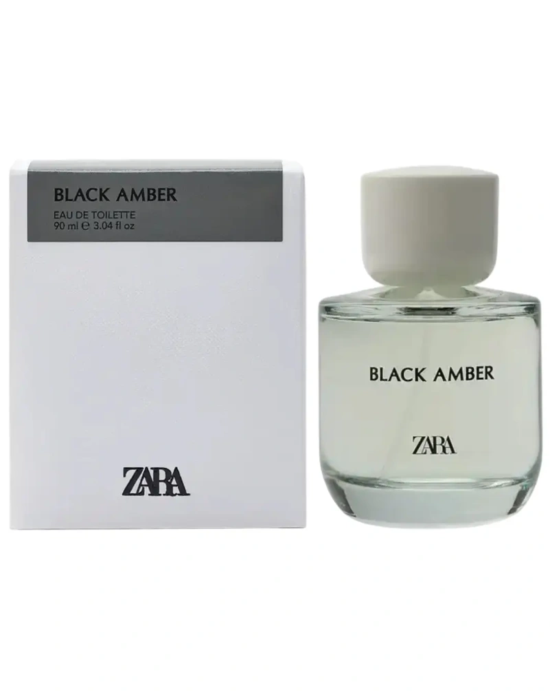 ZARA Black Amber - Жіноча туалетна вода в індивідуальному пакуванні (оригінал),90 мл.