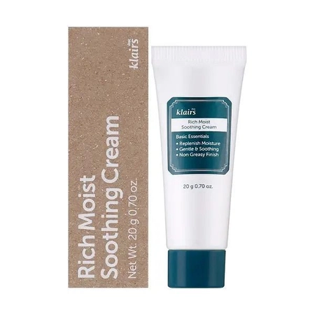 КРЕМ ДЛЯ ГЛУБОКОГО УВЛАЖНЕНИЯ КОЖИ DEAR, KLAIRS RICH MOIST SOOTHING CREAM 20 МЛ