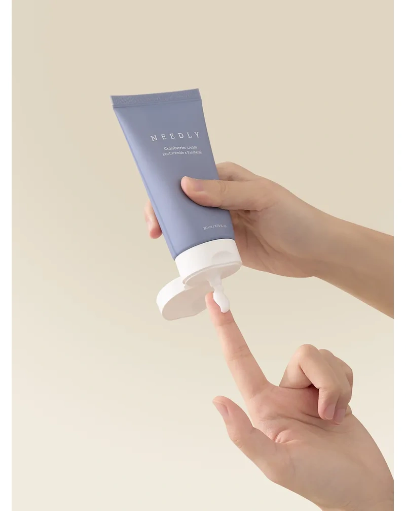 Крем для зміцнення захисного бар'єру з керамідами та пантенолом Needly Crossbarrier Cream, 80 мл