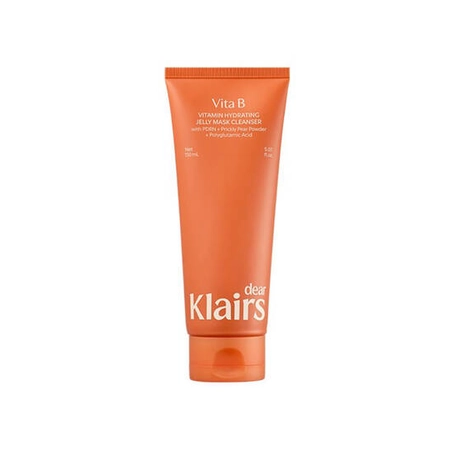 Вітамінна зволожувальна гель-маска для очищення обличчя Dear, Klairs Vitamin Hydrating Jelly Mask Cleanser, 150 мл